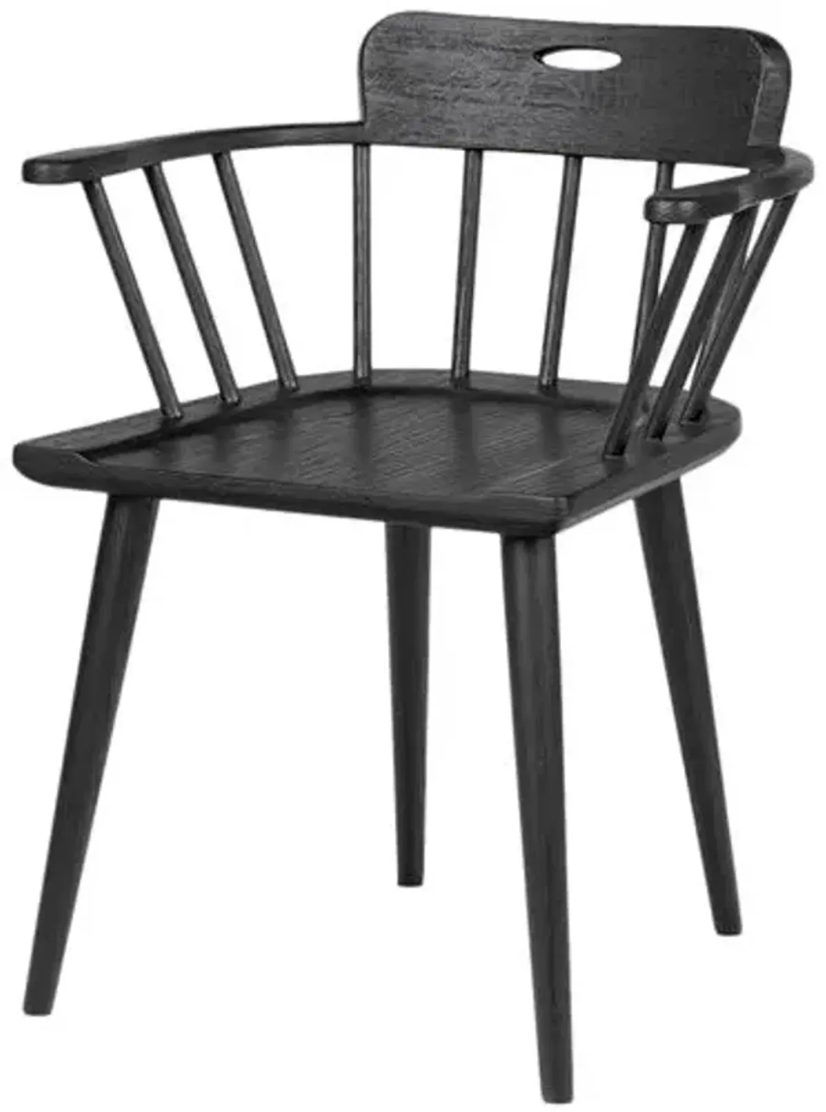 Thalia Dining Chair - Amber Lewis x Four Hands - Black