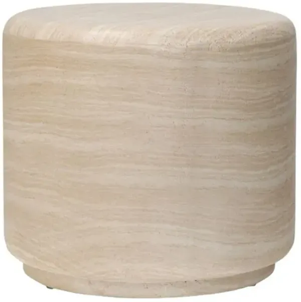 Venetia Outdoor End Table - Amber Lewis x Four Hands - Beige