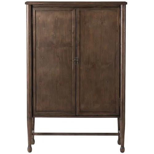 Wilder Bar Cabinet - Aged Pine - Amber Lewis x Four Hands