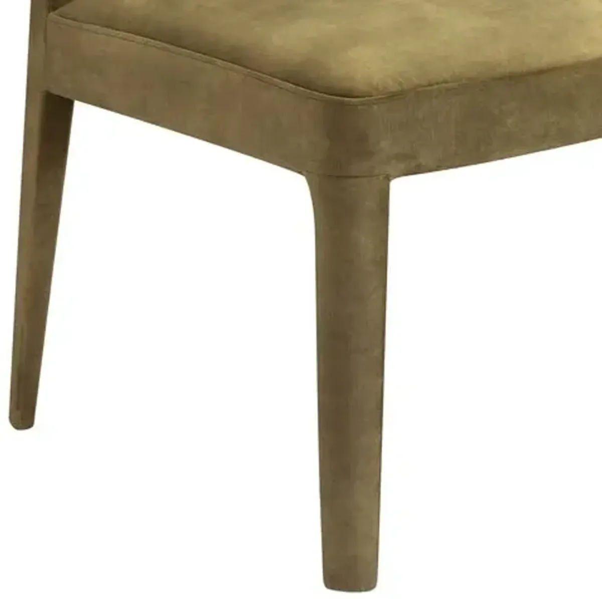 Lilith Velvet Dining Side Chair - Green - Tulsi Home