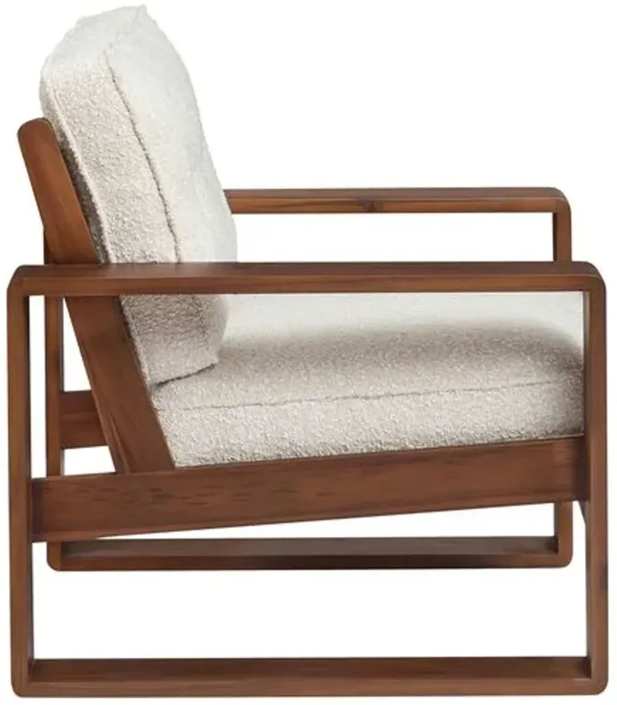 Finn Lounge Chair - Tulsi Home - White