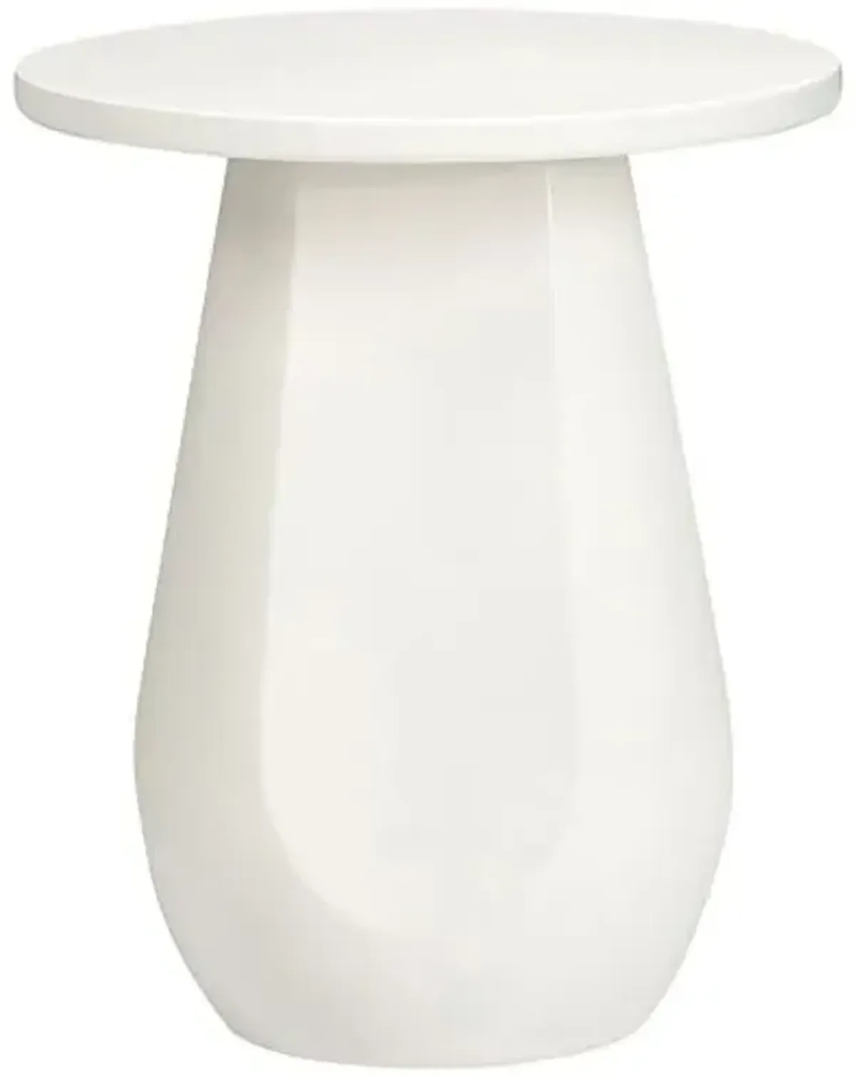 Emerson Indoor/Outdoor Side Table - Tulsi Home - White