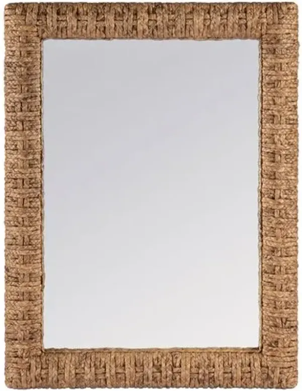 Laguna Banana Leaf Wall Mirror - Natural