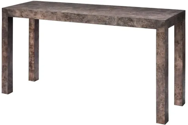 Archer Burl Wood Console Table
