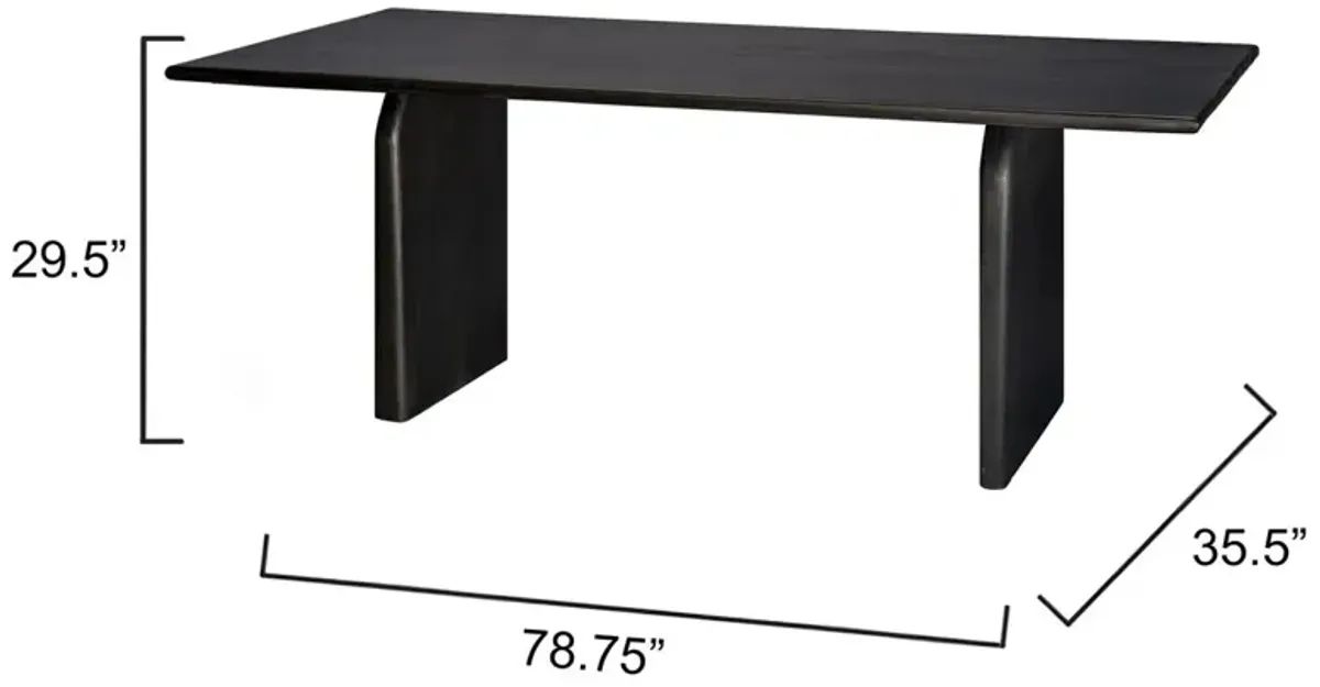 Arc Rectangular Dining Table
