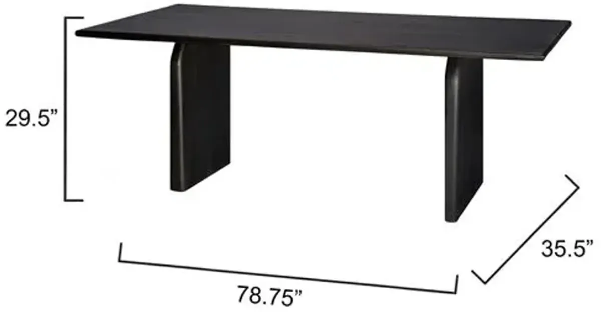 Arc Rectangular Dining Table - Jamie Young Co.