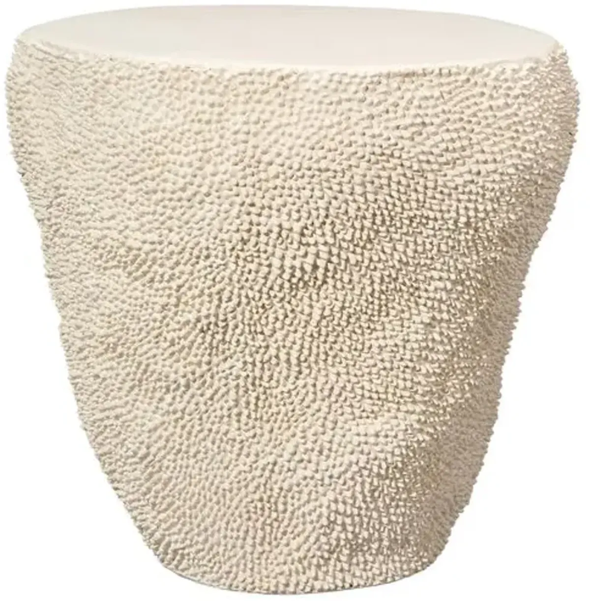 Uni Side Table - Cream White - Jamie Young Co.