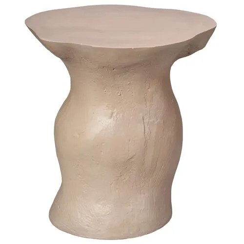 Sculpt Side Table - Jamie Young Co. - Brown