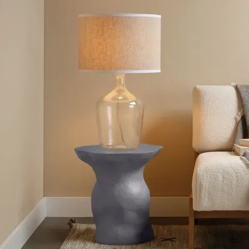 Sculpt Side Table - Jamie Young Co. - Gray