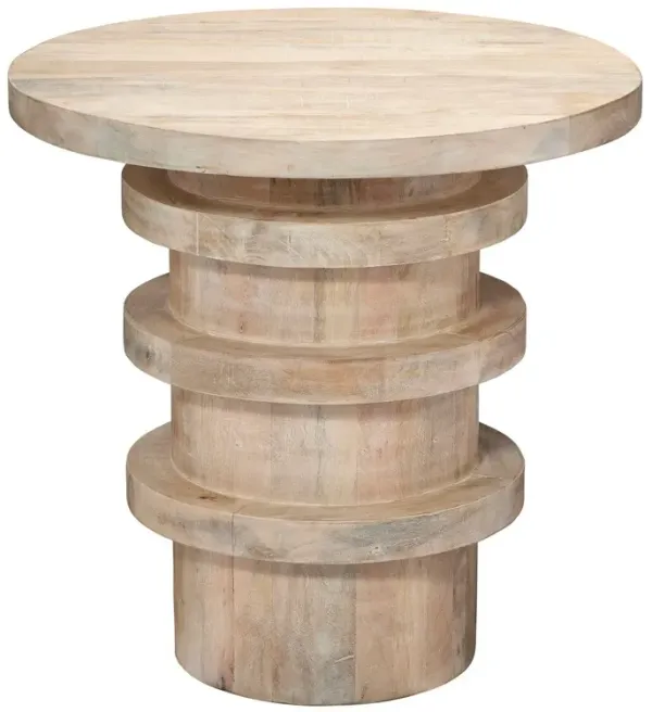 Revolve Wood Side Table