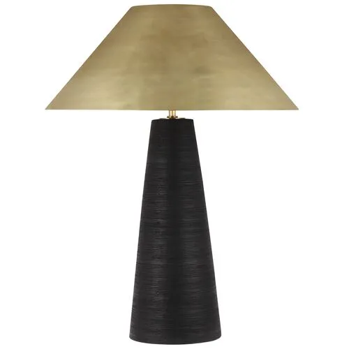 Visual Comfort - Karam Medium Table Lamp - Black