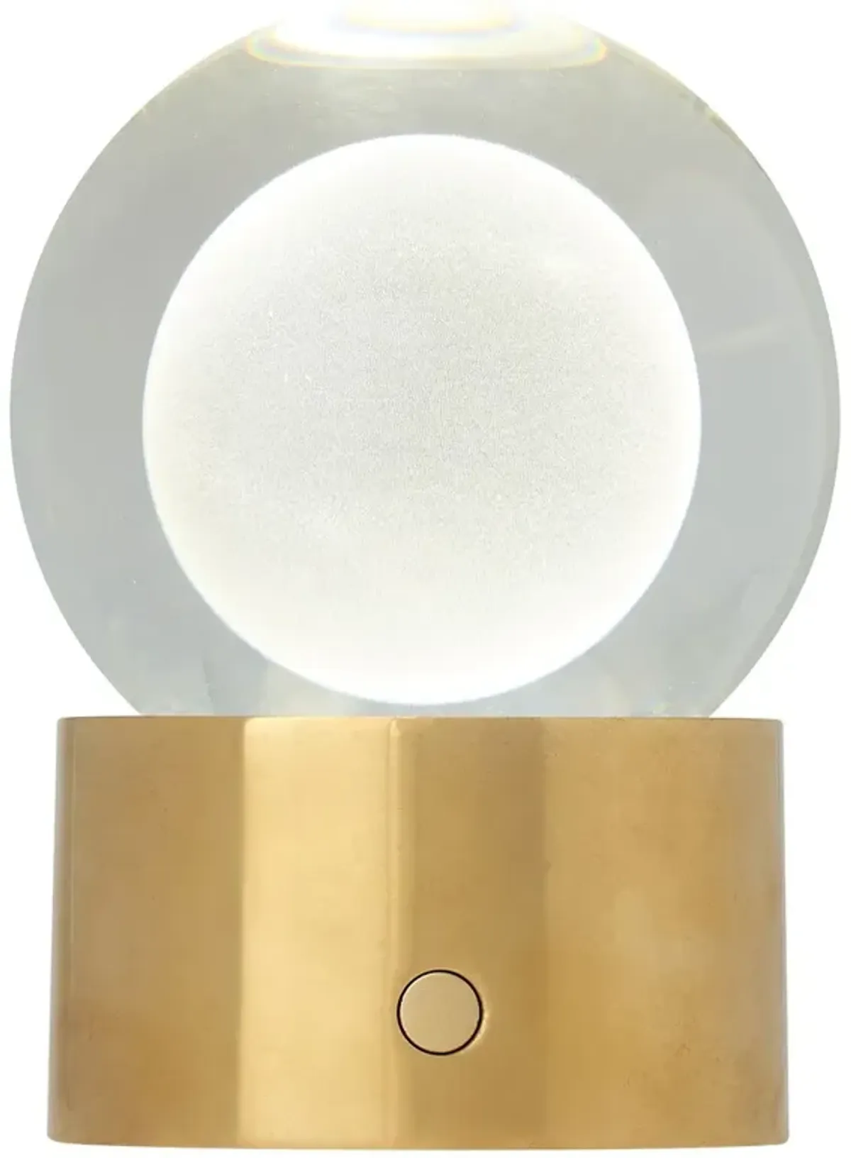 Visual Comfort - Mina Indoor/Outdoor Accent Rechargeable Table Lamp - Gold