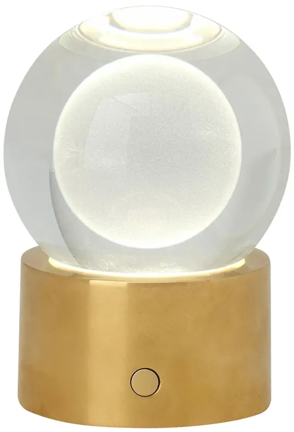 Visual Comfort - Mina Indoor/Outdoor Accent Rechargeable Table Lamp - Gold