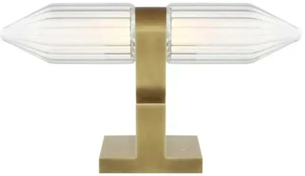 Visual Comfort - Langston Indoor/Outdoor Table Lamp - Gold