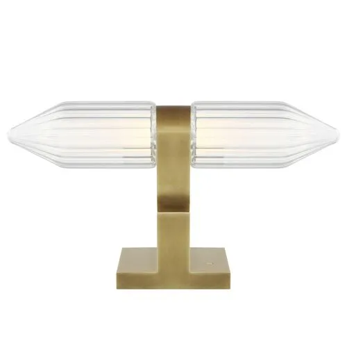 Visual Comfort - Langston Indoor/Outdoor Table Lamp - Gold