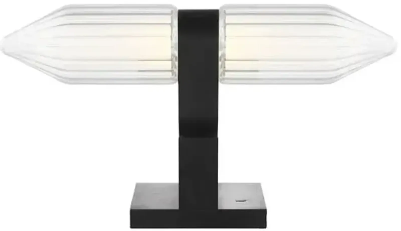 Visual Comfort - Langston Indoor/Outdoor Table Lamp - Black