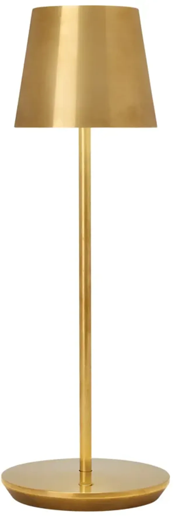 Visual Comfort - Nevis Indoor/Outdoor Accent Rechargeable Table Lamp - Gold