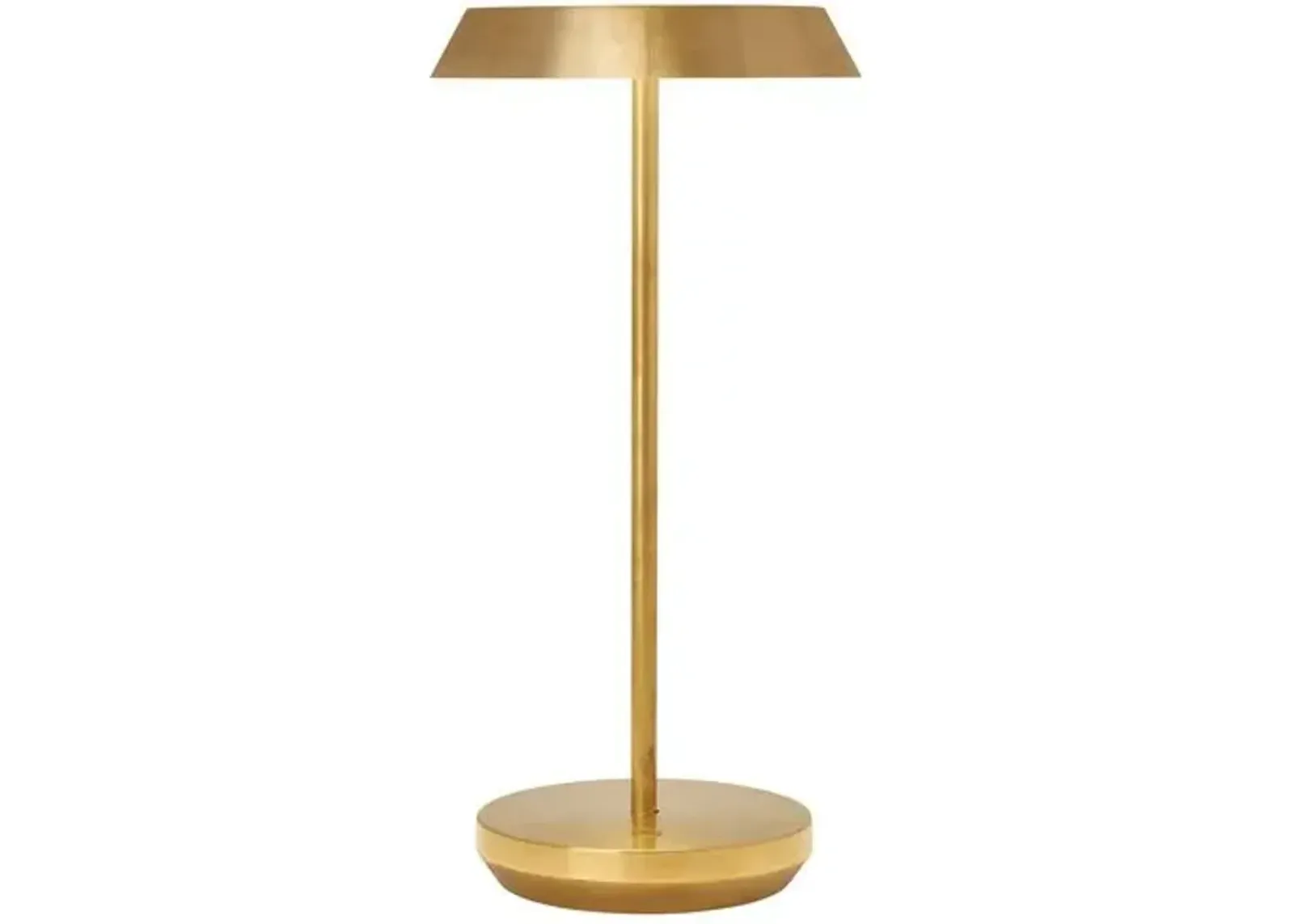 Visual Comfort - Tepa Indoor/Outdoor Accent Rechargeable Table Lamp - Gold