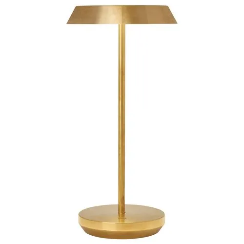 Visual Comfort - Tepa Indoor/Outdoor Accent Rechargeable Table Lamp - Gold