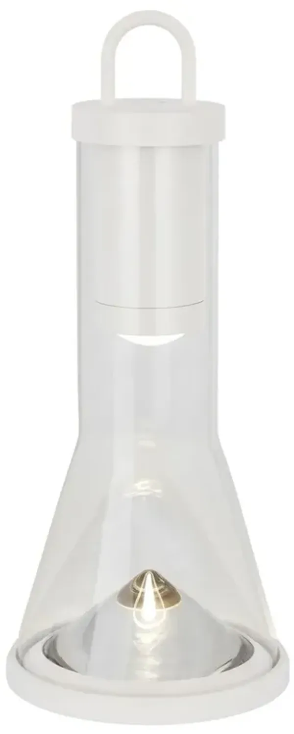 Visual Comfort - Kandella Indoor/Outdoor Accent Rechargeable Table Lamp - White