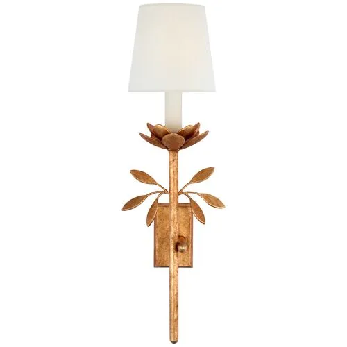 Visual Comfort - Clementine 22" Tail Sconce - Gold