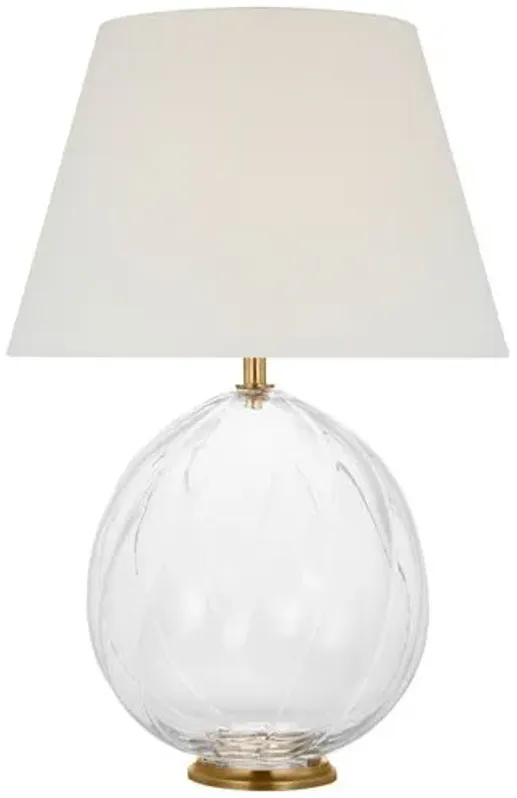 Visual Comfort - Talia Medium Table Lamp - Clear