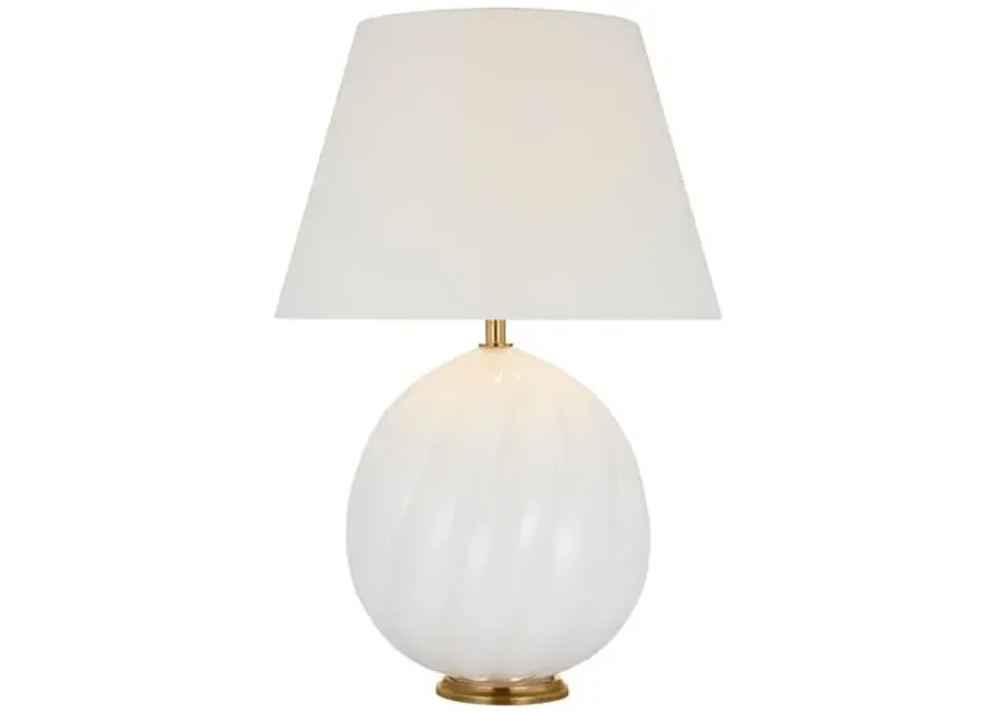 Visual Comfort - Talia Medium Table Lamp - White