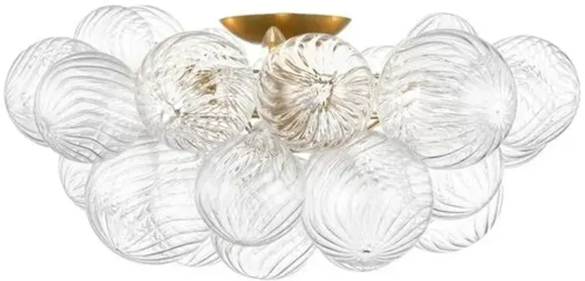 Visual Comfort - Talia Flush Mount - Gold