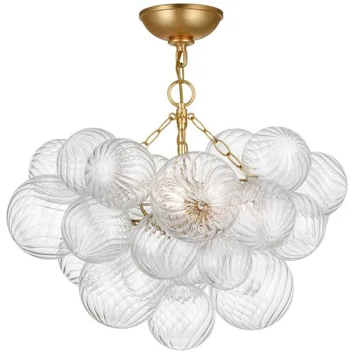 Visual Comfort - Talia Small Semi-Flush Mount - Gold