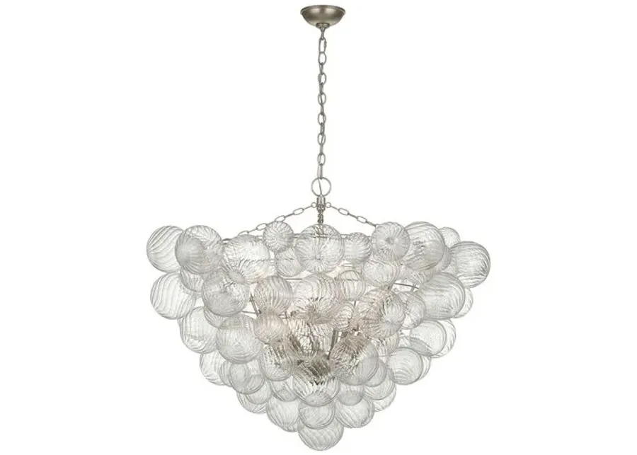 Visual Comfort - Talia 46" Chandelier - Silver