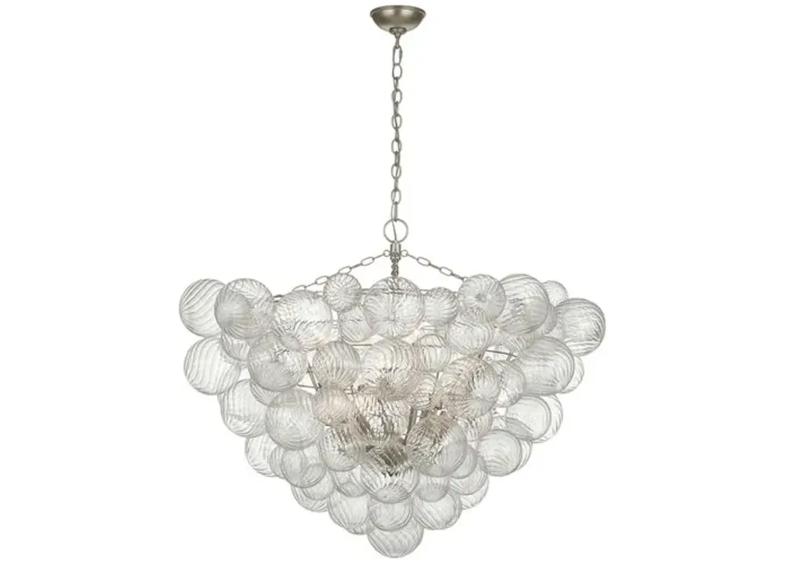 Visual Comfort - Talia 46" Chandelier - Silver