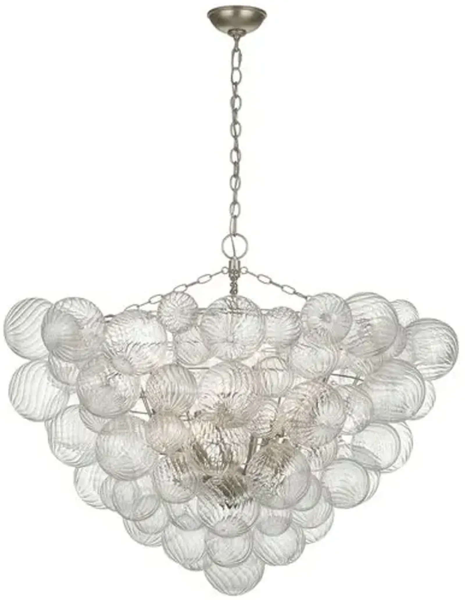 Visual Comfort - Talia 46" Chandelier - Silver