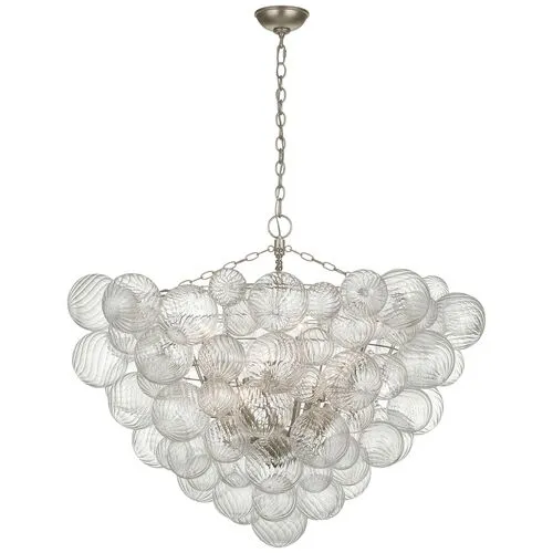 Visual Comfort - Talia 46" Chandelier - Silver