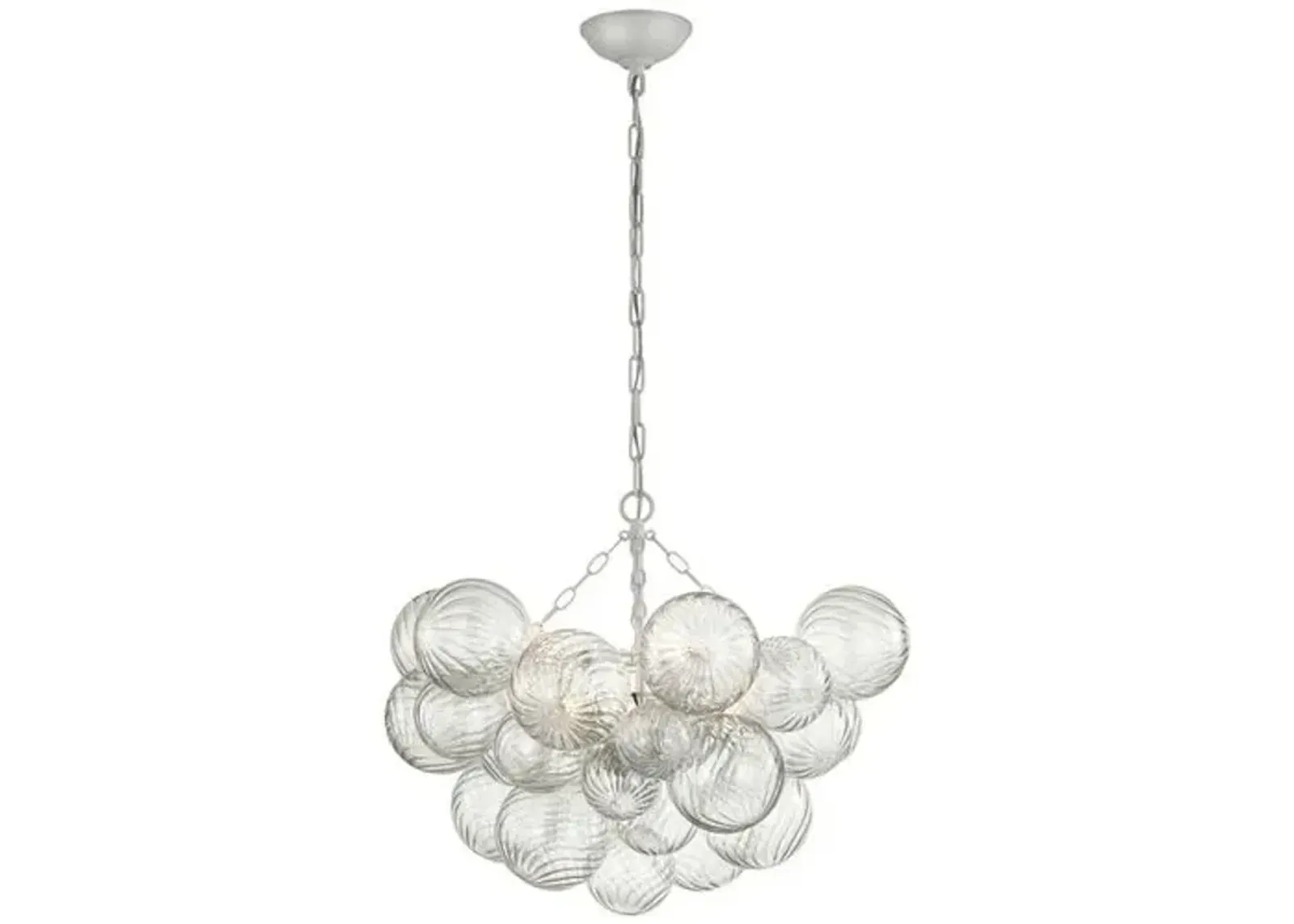 Visual Comfort - Talia Chandelier - White