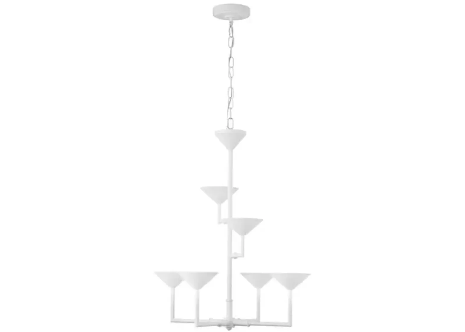 Visual Comfort - Eleanor Chandelier - White