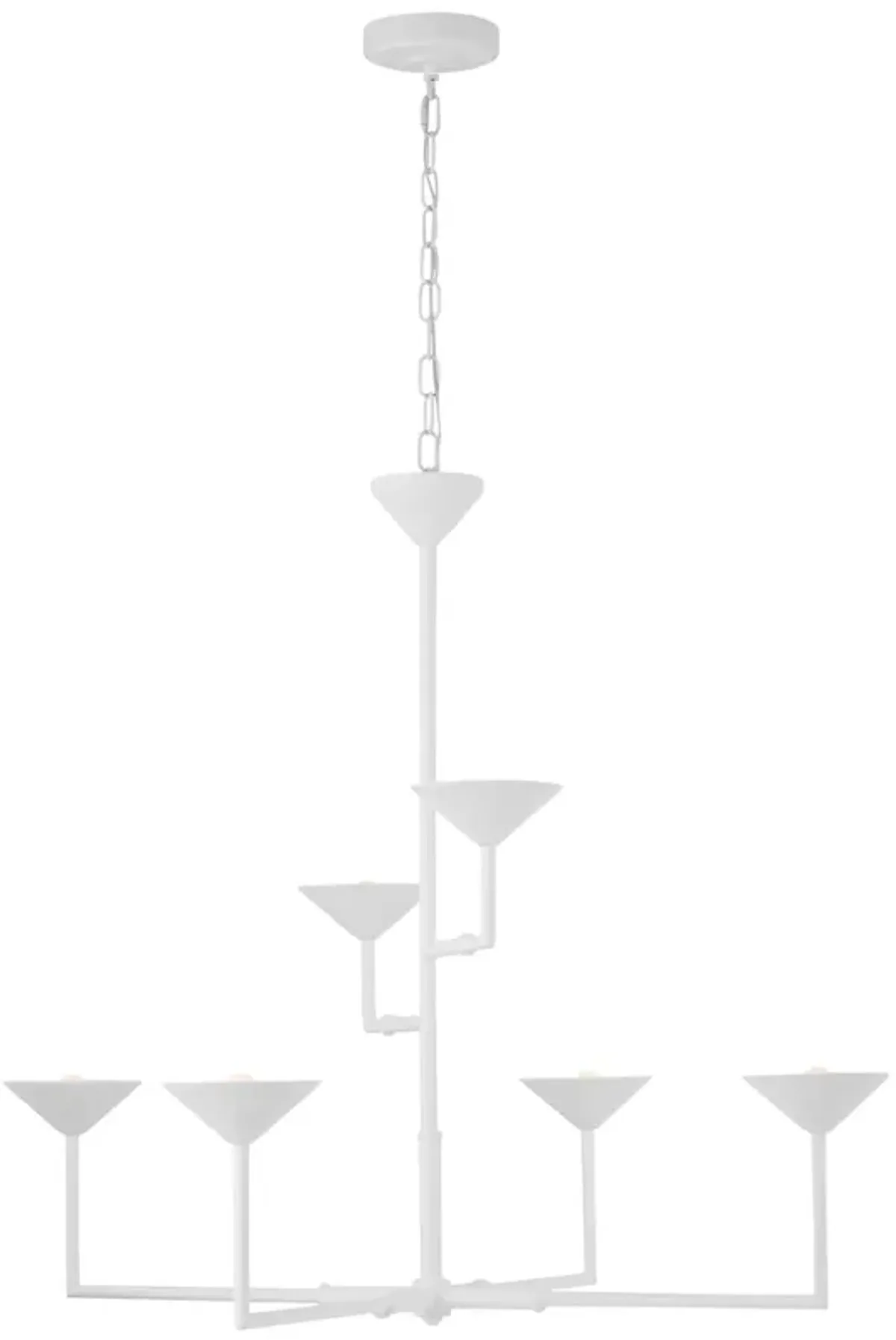 Visual Comfort - Eleanor Chandelier - White
