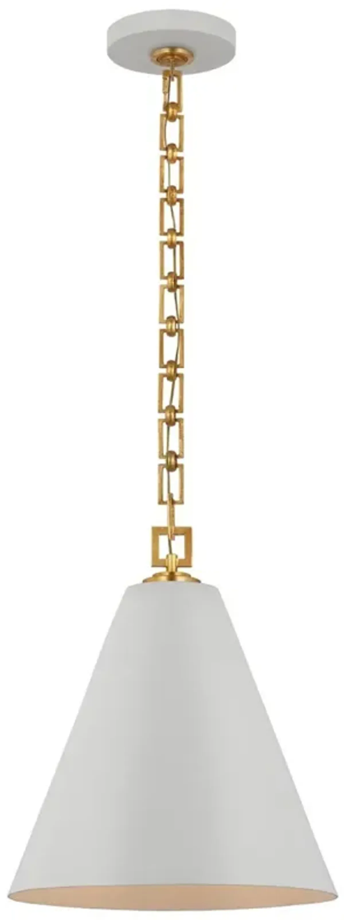 Visual Comfort - Theo Pendant - White