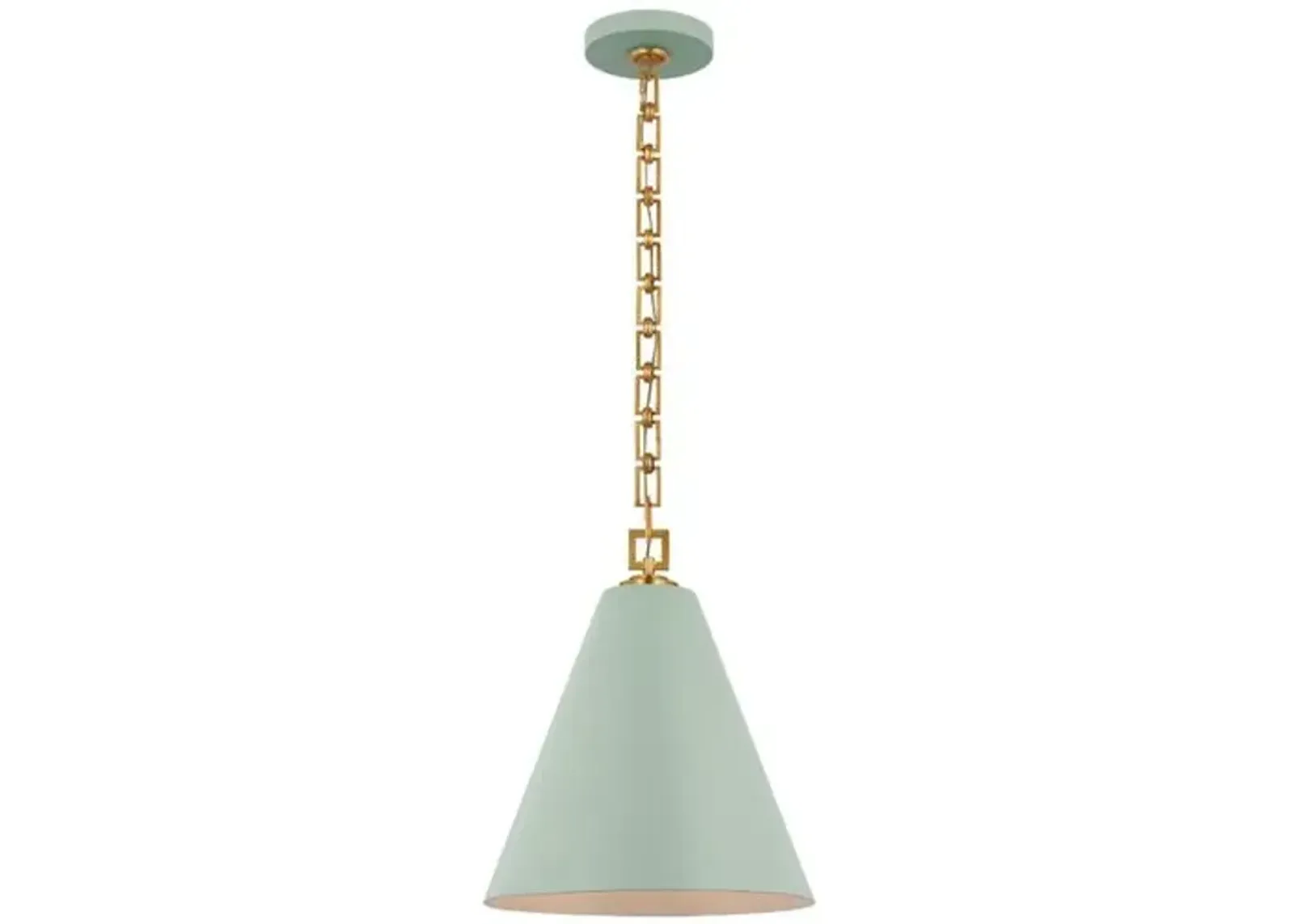 Visual Comfort - Theo Pendant - Blue