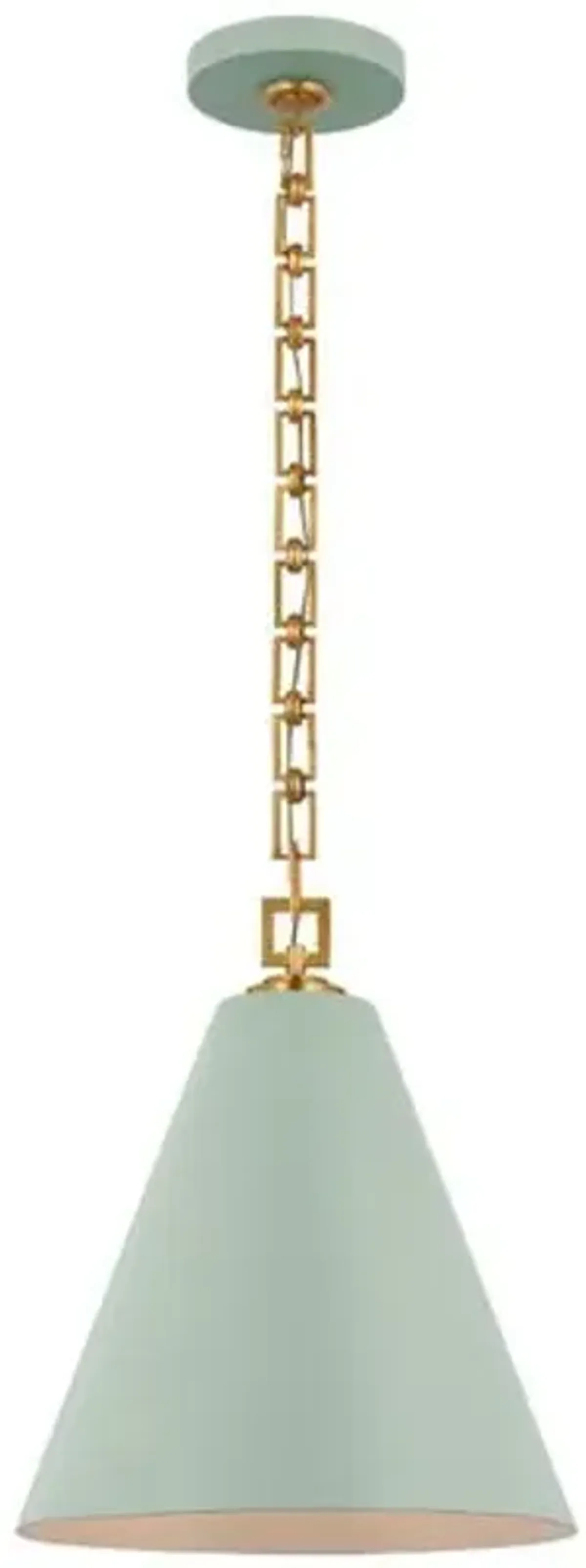 Visual Comfort - Theo Pendant - Blue