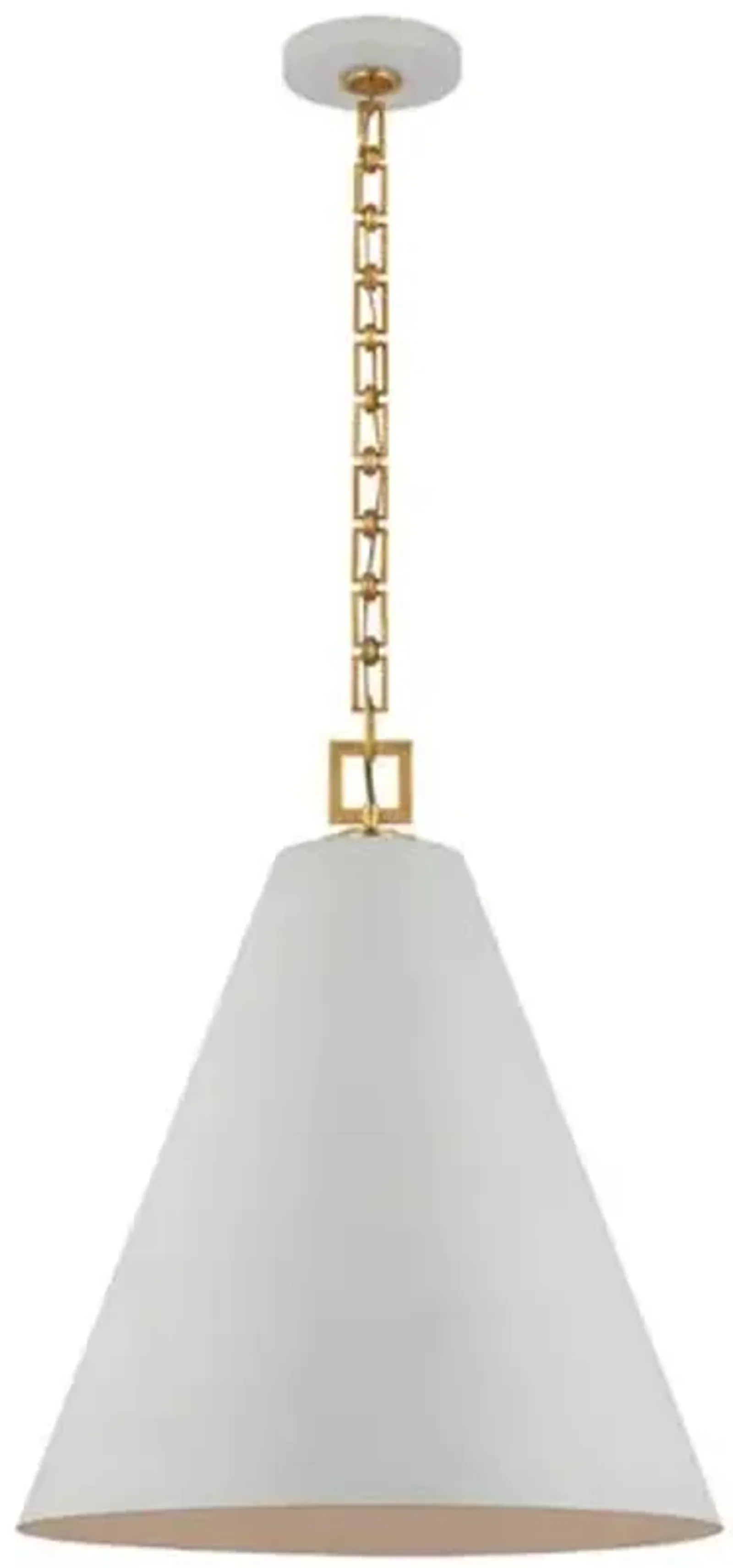 Visual Comfort - Theo Pendant - White