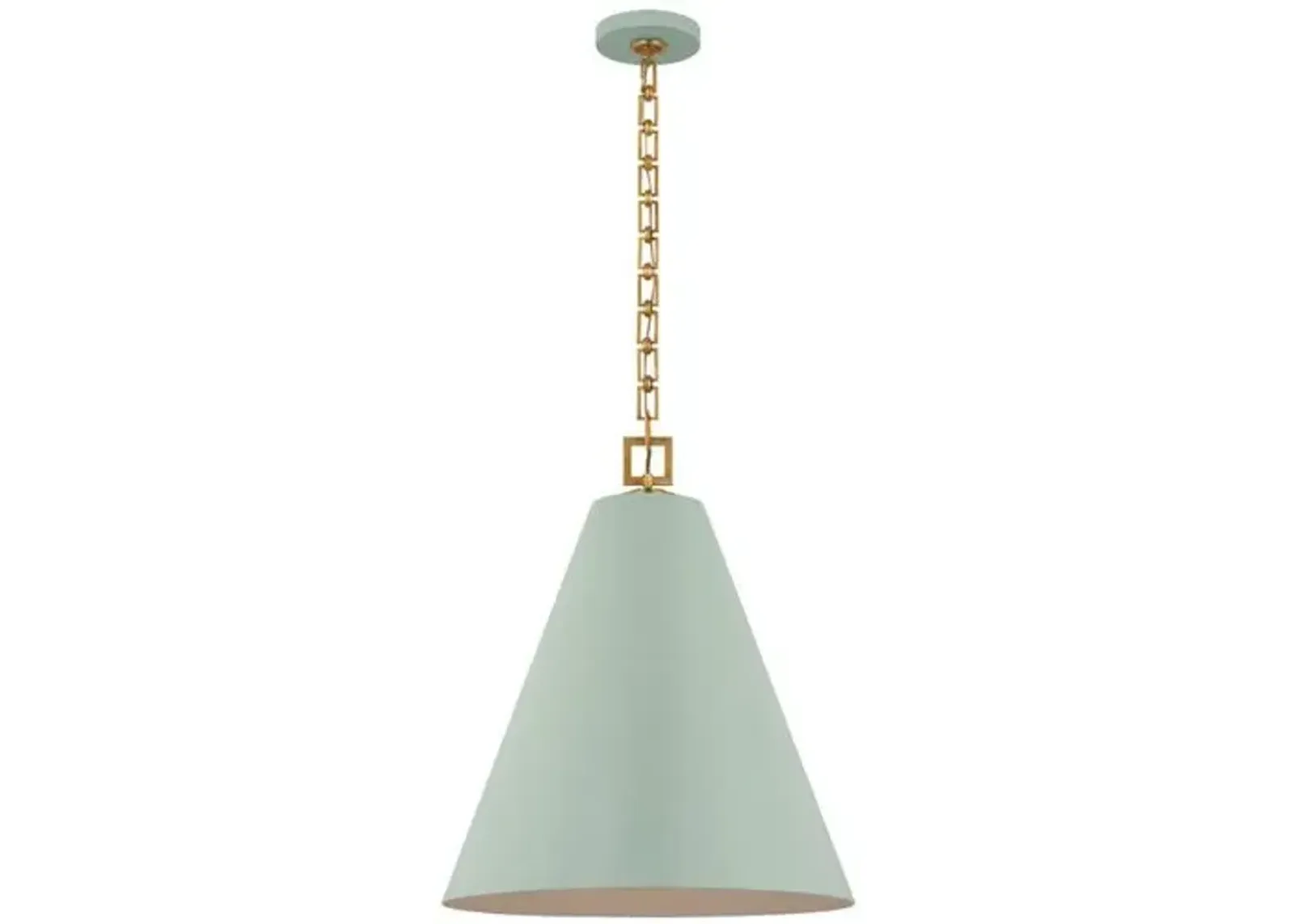 Visual Comfort - Theo Pendant - Blue