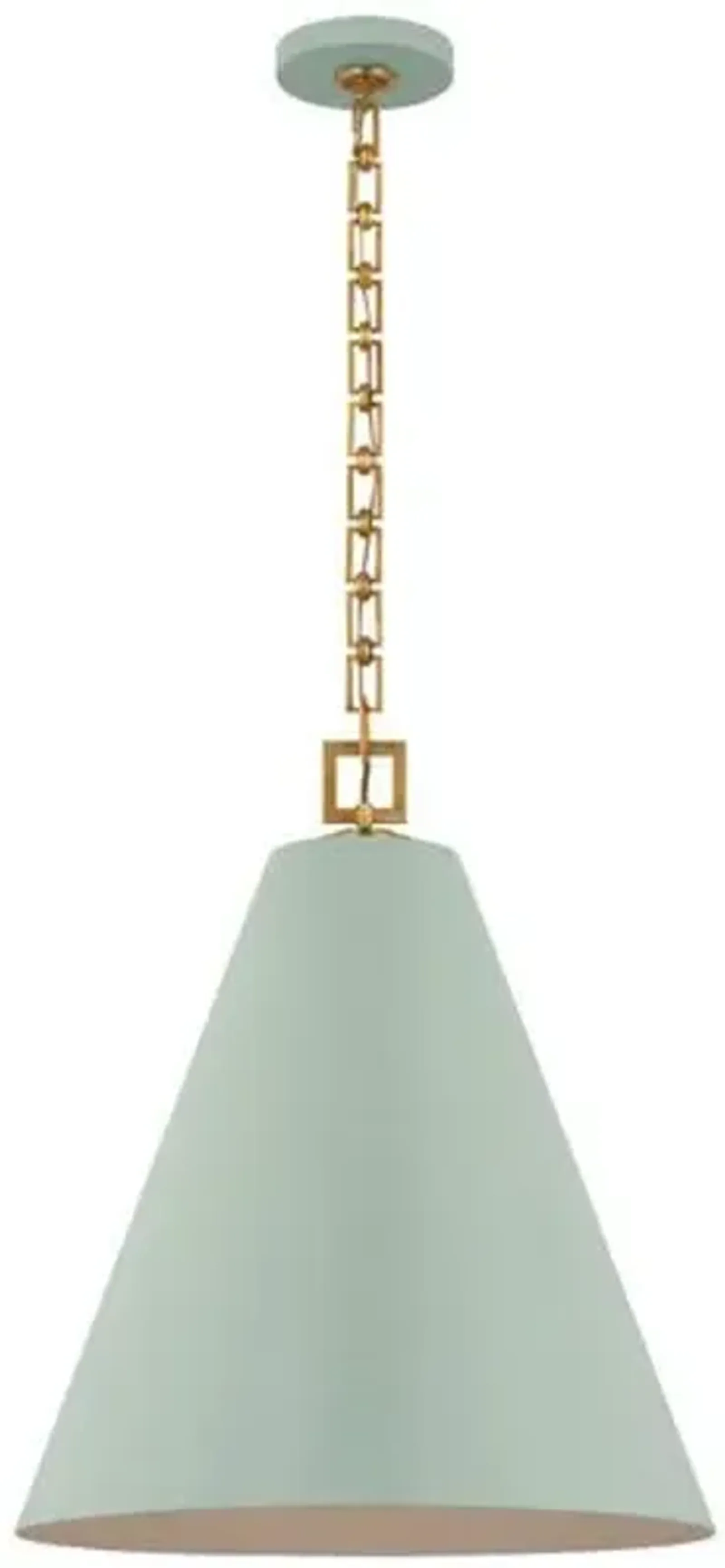 Visual Comfort - Theo Pendant - Blue