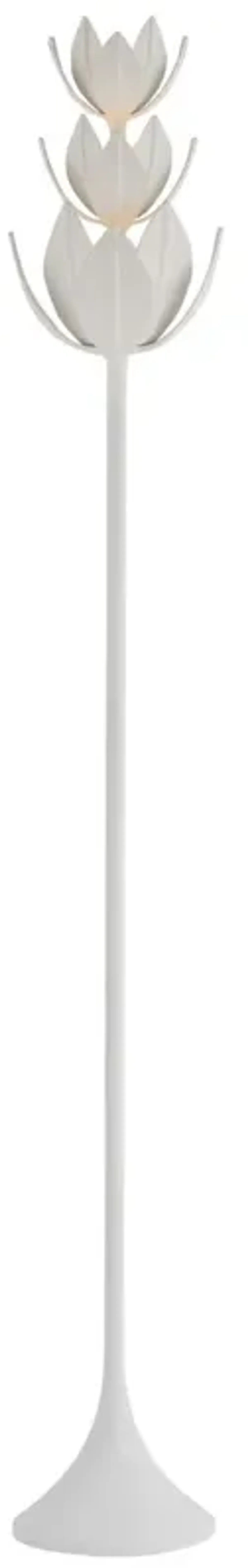 Visual Comfort - Alberto 70" Floor Torchiere - White