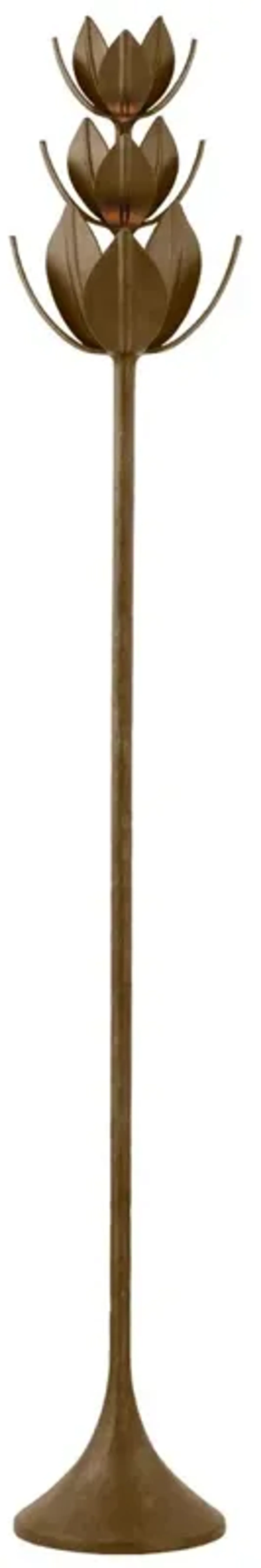 Visual Comfort - Alberto 70" Floor Torchiere - Brown