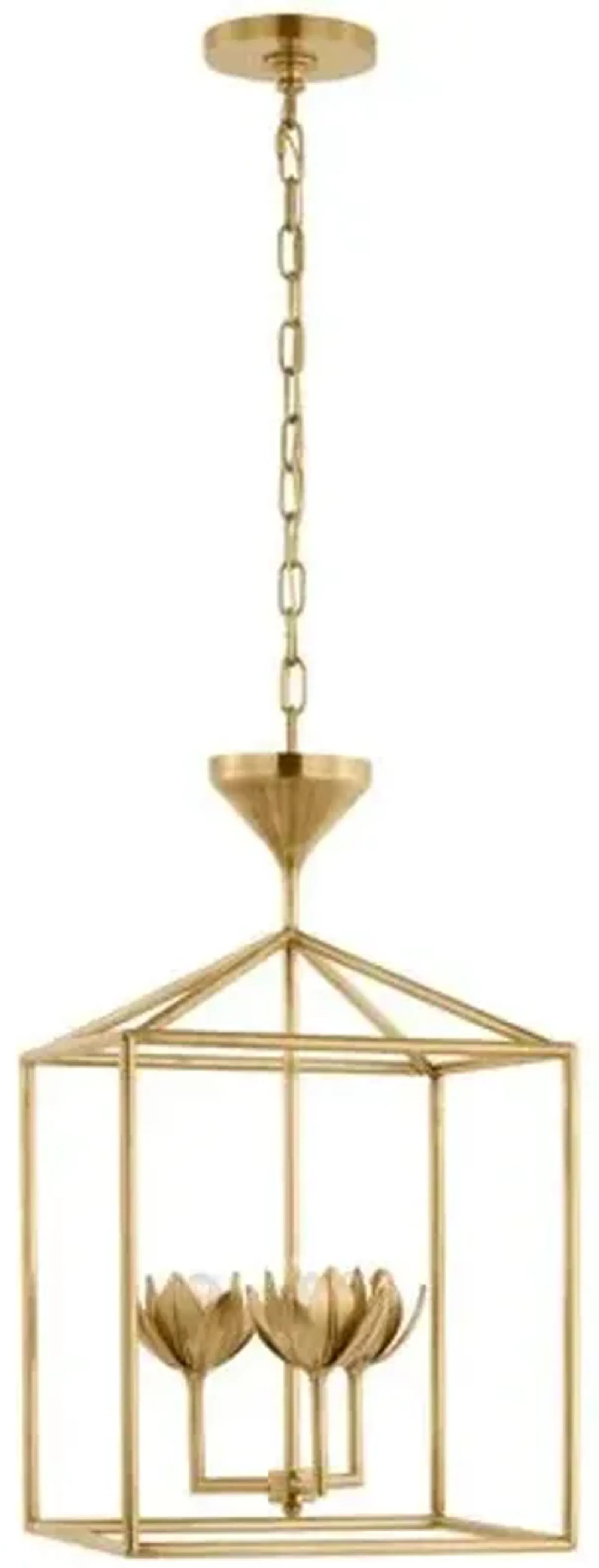 Visual Comfort - Alberto Open Cage Lantern - Gold