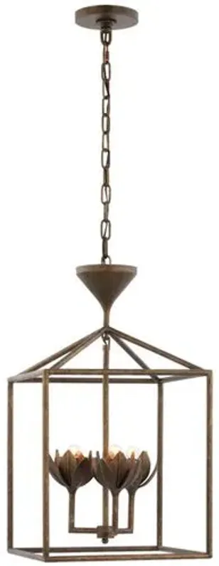 Visual Comfort - Alberto Open Cage Lantern - Brown