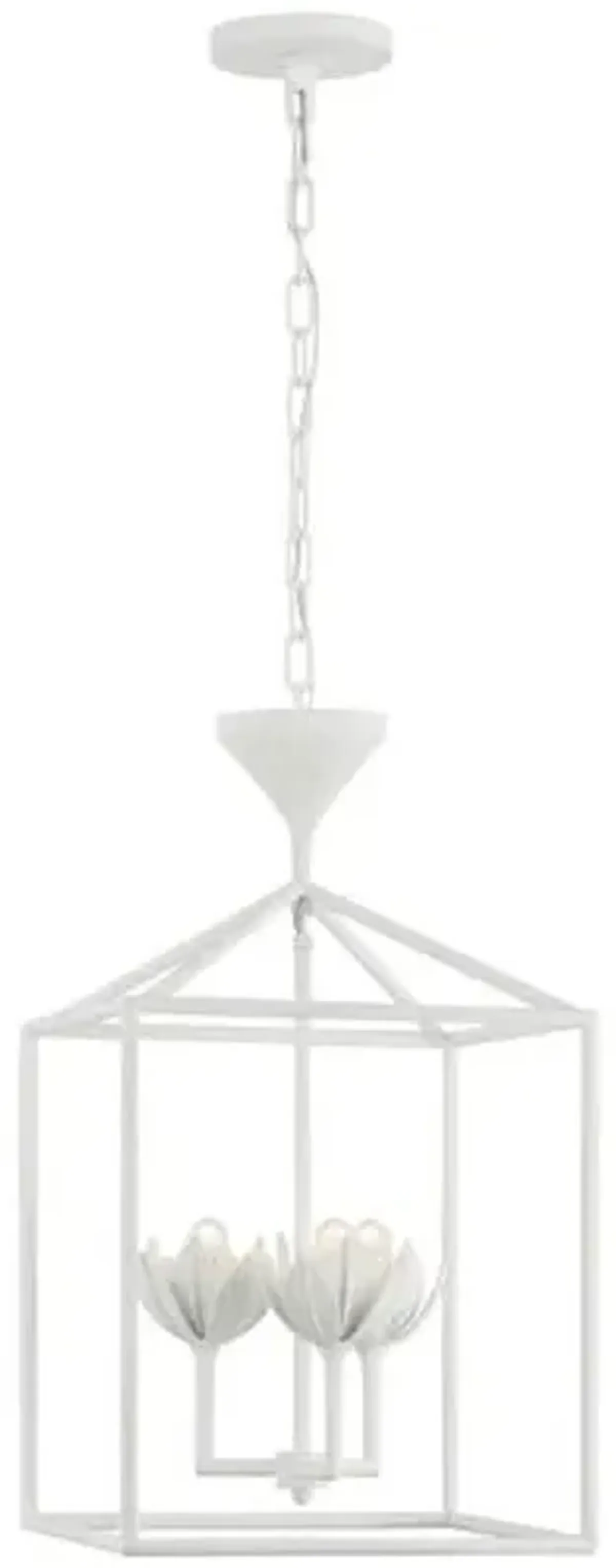 Visual Comfort - Alberto Open Cage Lantern - White