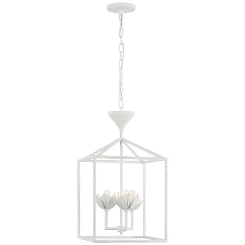 Visual Comfort - Alberto Open Cage Lantern - White