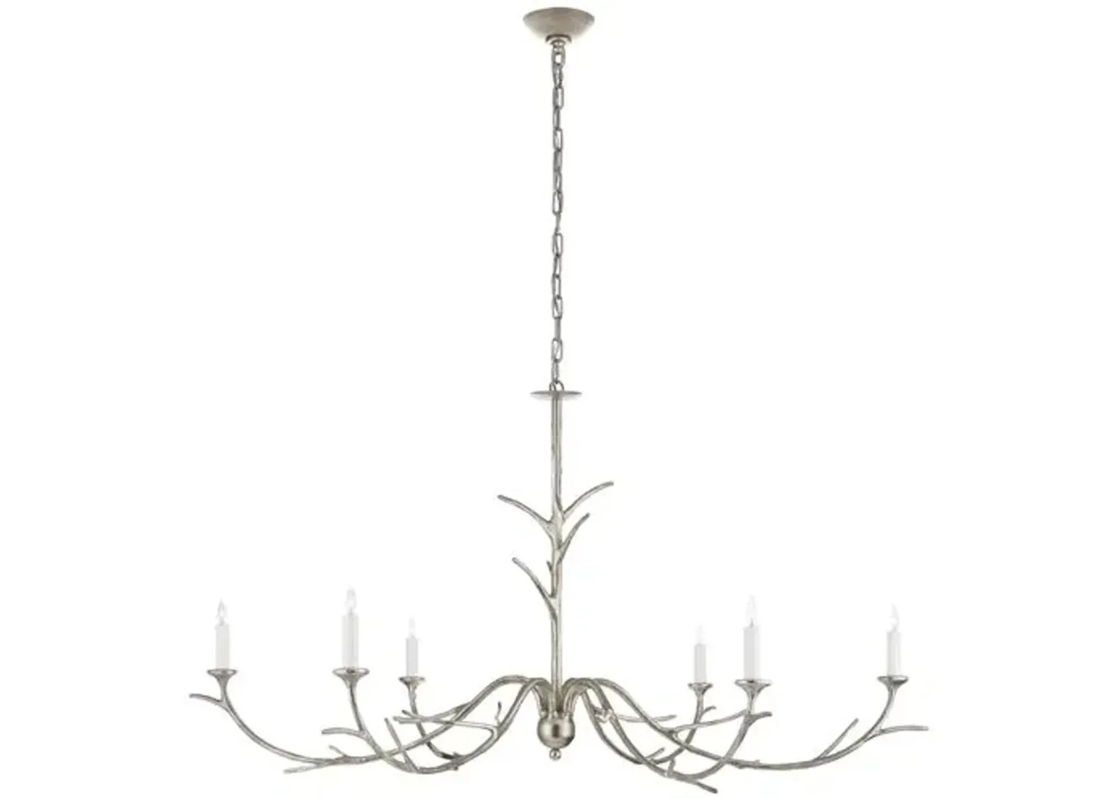 Visual Comfort - Iberia Large Chandelier - Silver