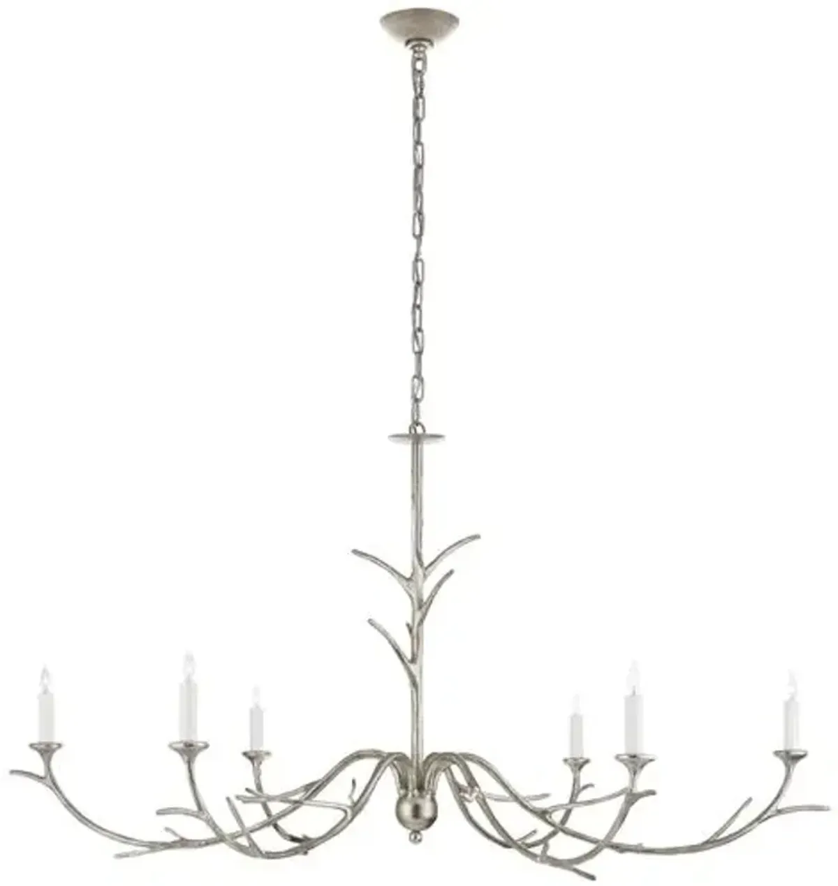 Visual Comfort - Iberia Large Chandelier - Silver